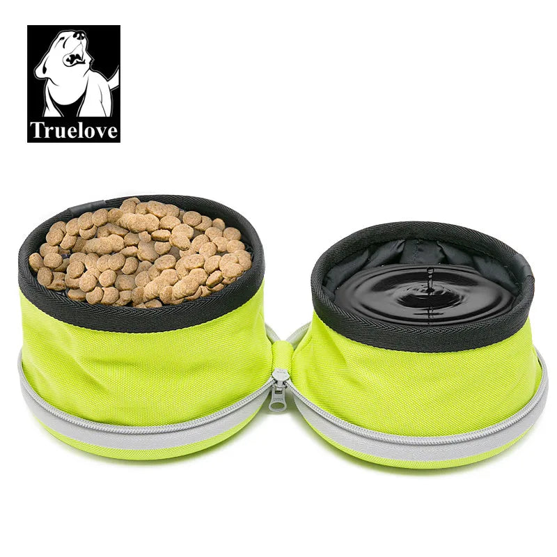 Truelove Collapsible Double Dog Bowl